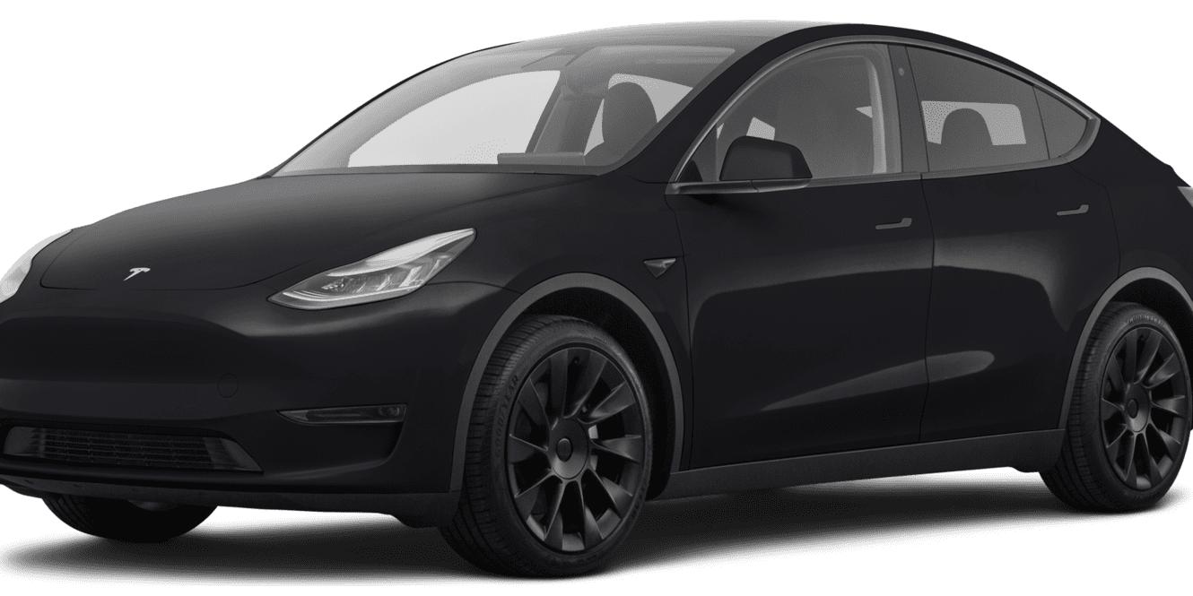 TESLA MODEL Y 2021 5YJYGDED9MF103300 image